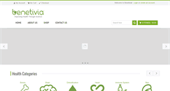 Desktop Screenshot of benetivia.com